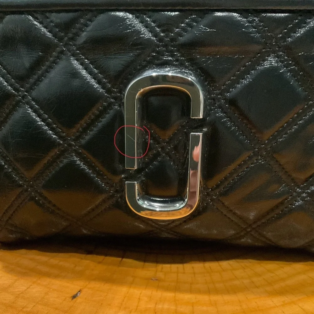 Marc Jacobs Quilted Softshot 21 Black Lambskin NWT - Picture 16 of 16
